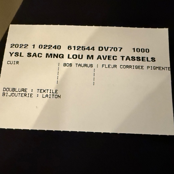 Authentic YSL Leather Camera Bag - Picture 2 of 6